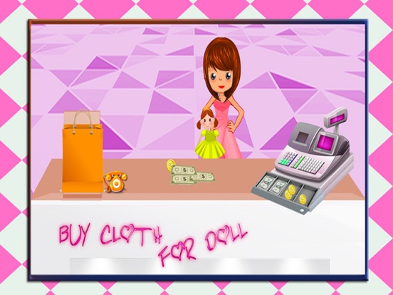 Baby Doll Fashion Tailor - Design Girls Dress iPad screenshot