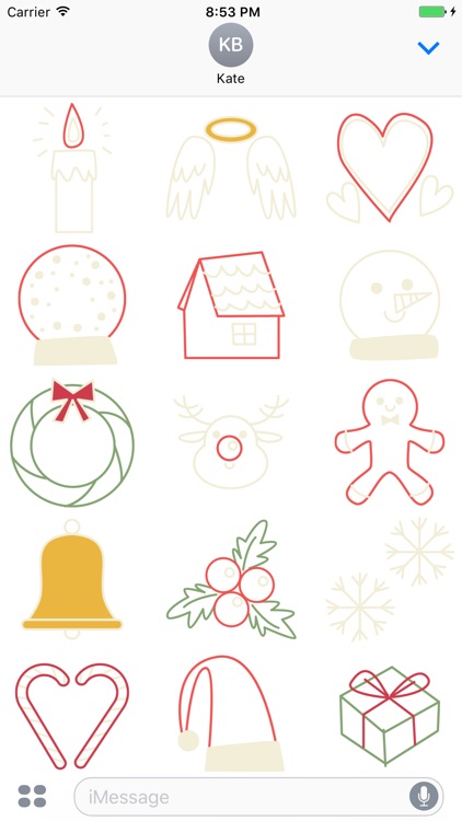 Happy Christmas Animated Sticker