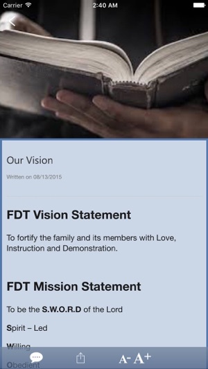 Faith Deliverance Temple(圖2)-速報App