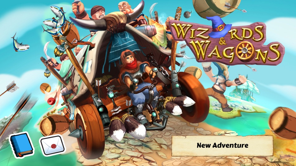 #1. Wizards and Wagons (iOS) 由: Touch Dimensions