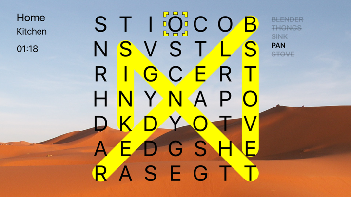 Screenshot #3 pour Word Search for TV