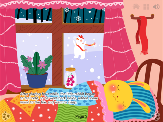 Screenshot #4 pour Snow Child Bedtime - iBigToy