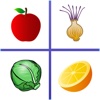 Fruits & Vegetables Quiz - Guess the name of food picture, new puzzle quiz word game. The best food trivia guessing games.