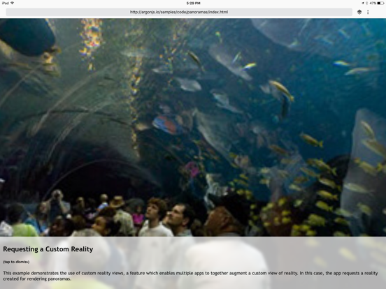 Argon4 iPad screenshot