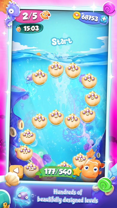 How to cancel & delete Fish Ocean Match 3 Games: Adventure Matching Mania from iphone & ipad 3