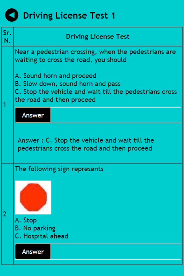 Indian Driving license test screenshot 2