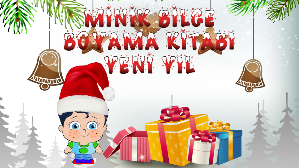 #1. Yeni Yıl Boyama Kitabı - Minik Bilge Yılbaşını Kutluyor (iOS) Podle: Cihangir Korkmaz