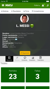 Xocu: Resultados, porras y noticias de fútbol screenshot