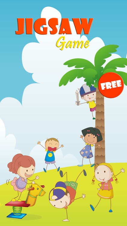 Boys And Girls Cartoon Jigsaw Puzzle Game For Kids