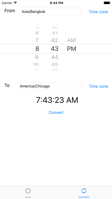 Screenshot #3 pour World clock Time converter