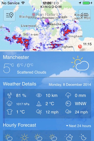 Rain Radar UK screenshot 2