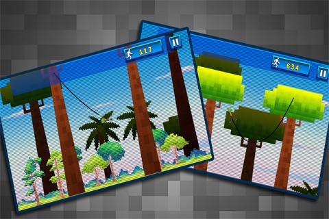 Pixel Rope Swing Star Sequel screenshot 4