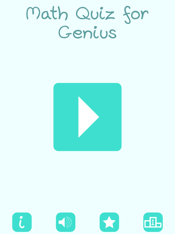 Screenshot #5 pour Math Quiz for Genius - The free and casual IQ test