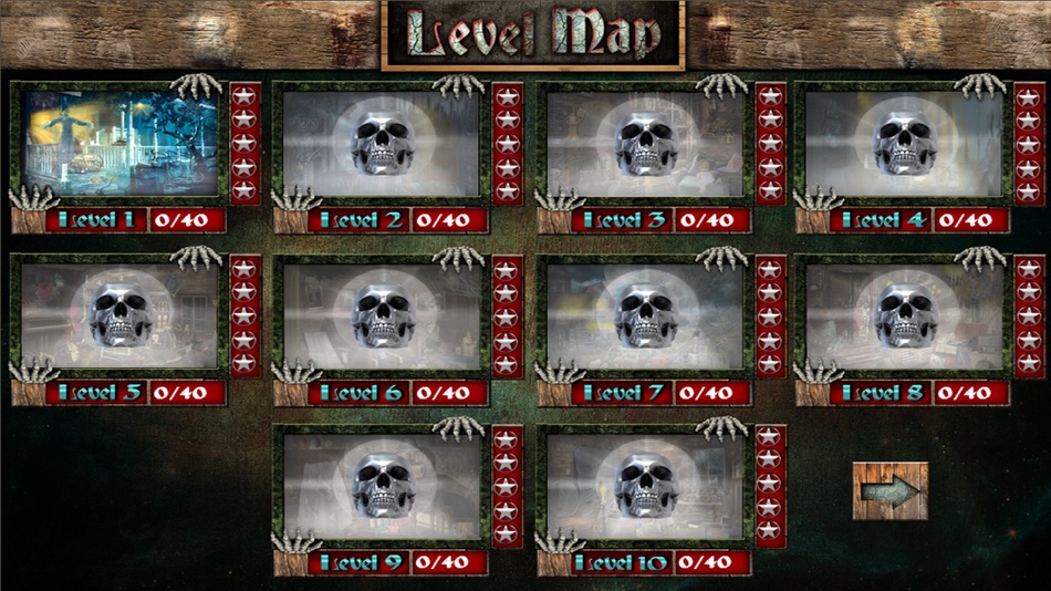 #2. Haunted Manor Hidden Object (iOS) Podle: Big Leap Studios