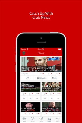 Fan App for Dewsbury Rams screenshot 3