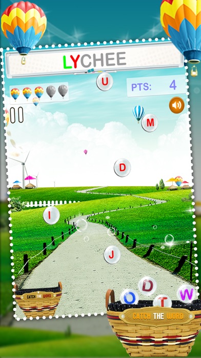 Catch The Word - Learn to Spell Fun Spelling Kids Gameのおすすめ画像1