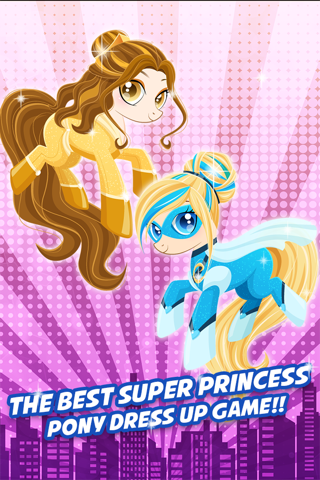 Super Pony Hero Girl – My Little Princess Pony Dress up Games for Free screenshot 2