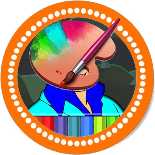 Coloring Kids Game King of the Hill Version Icon