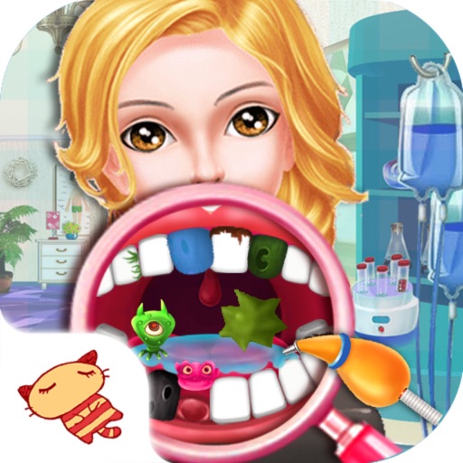 Pretty Lady Teeth Cure Simulator iOS App