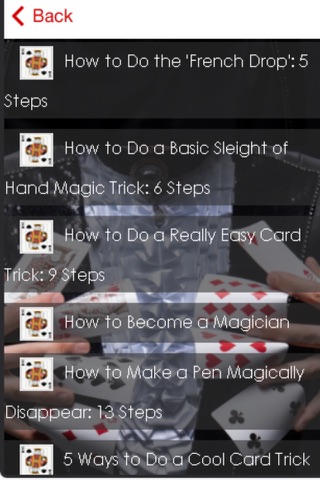 Magic Tutorial - Learn Useful Tips for Your Magic Tricks screenshot 2
