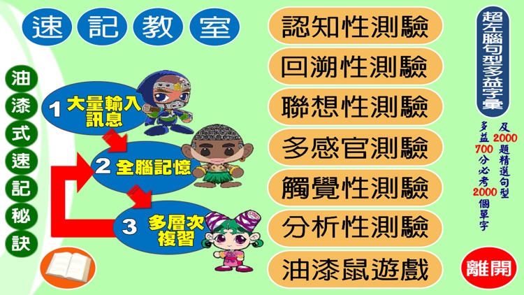 油漆式速記法－超左腦句型多益字彙 screenshot-3