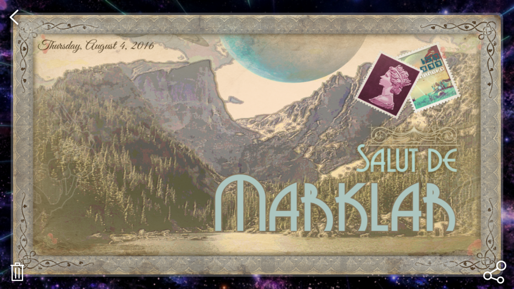 Greetings from the Galaxy — Turn your Photos into Amazing Postcards for No Man's Sky Screenshot