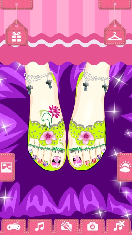 Foot Nail Polish – Fashion Manicure Salon Game