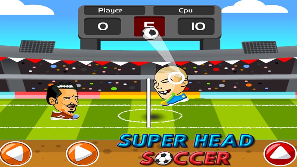 #1. Super Head Soccer Game (iOS) 由: Lime Soda Games