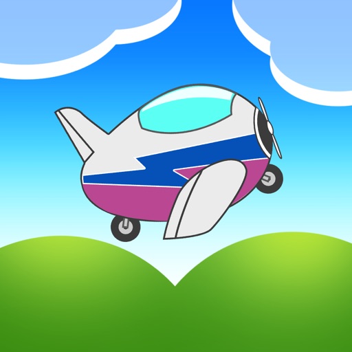 Bouncing AeroPlane Racing Madness - best sky racing arcade game iOS App