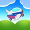 Bouncing AeroPlane Racing Madness - best sky racing arcade game