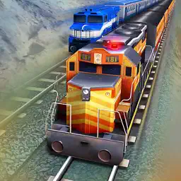 Train Simulator 3D. Uphill Driver Journey In Fun Racing Locomotive app icon