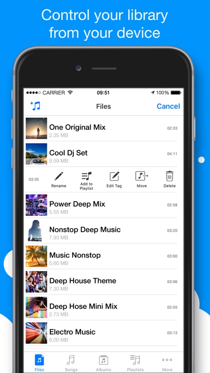 Musicloud - MP3 and FLAC Music Player for Cloud Platforms. screenshot-3
