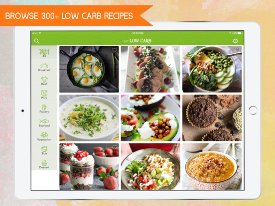 Eat Low Carb-Easy Diet Recipes to Help Lose Weightのおすすめ画像1