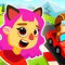 Kitty Fury Double Jump - PRO - Obstacle Course Race Game