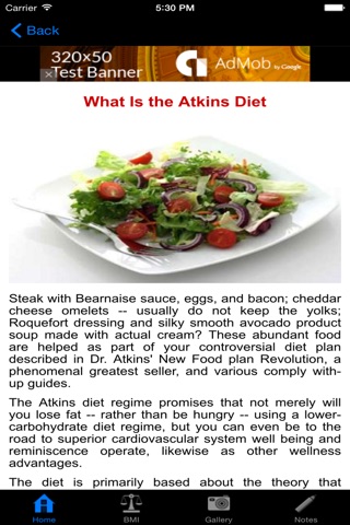 Free Atkins Diet and recipes for weight loss App screenshot 3
