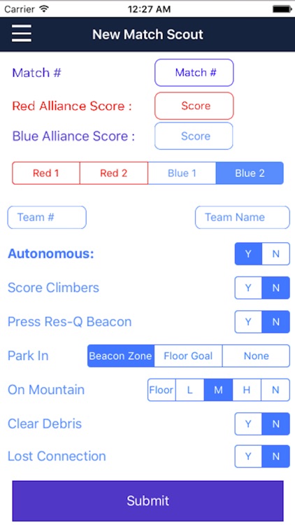Scouting Analyzer ResQ