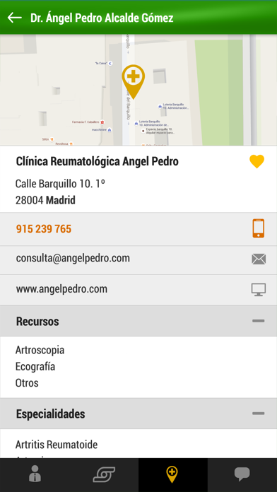 Sociedad Española Reumatología screenshot