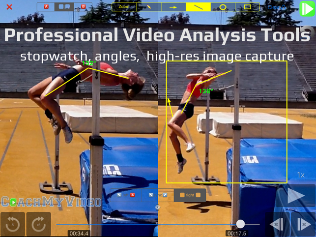 ‎CMV Pro: Frame-Frame Video Analysis - CoachMyVideo Screenshot