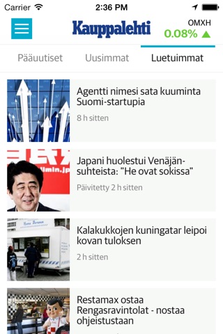 Kauppalehti screenshot 3