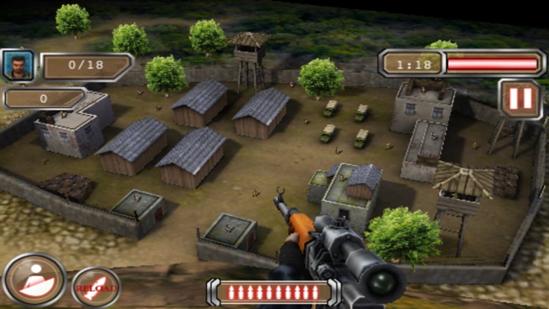 ¡Sniper 3D - Shooter - Sniper Juegos, juegos de disparos gratis! screenshot 1