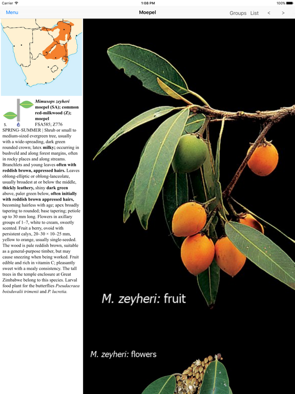 Screenshot #4 for eTrees of Southern Africa