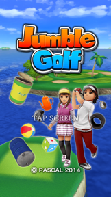 Jumble Golf : 150 Game Courses Challenge! screenshot