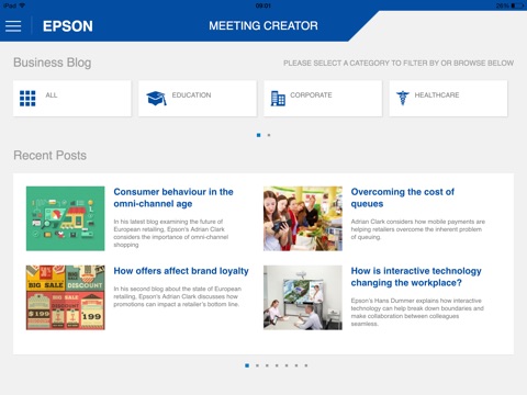 Epson Meeting Creator screenshot 3