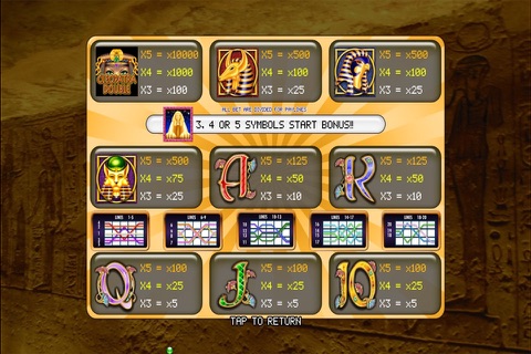 Slot Cleopatra screenshot 2