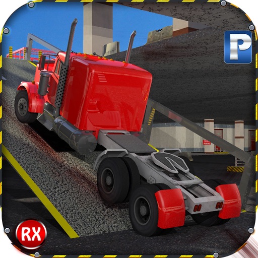 Multi-storey Heavy Truck Parking 3D - A Realistic Parking & Driving Test Simulator Game icon