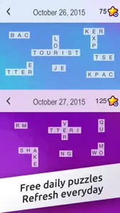 Crossword Jigsaw - Word Search and Brain Puzzle with Friends screenshot #4 for iPhone