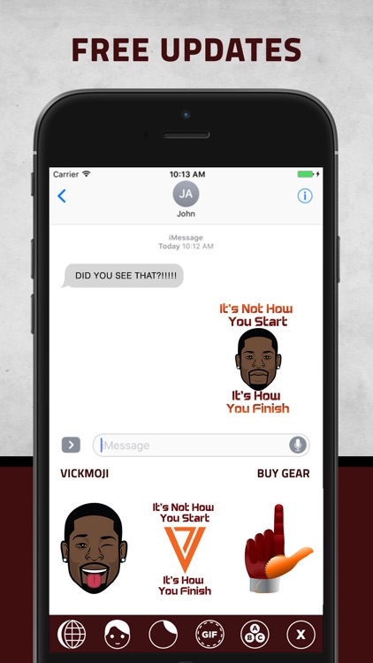 VickMoji - Official Michael Vick Emoji Keyboard screenshot-3