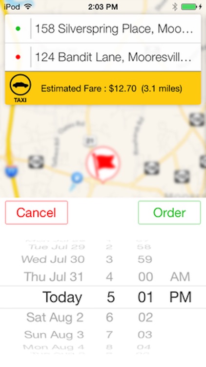 Yellow Cab NC screenshot-4
