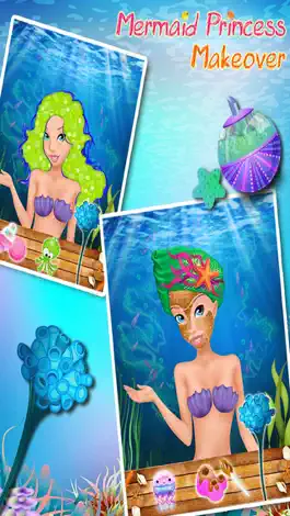 Game screenshot Mermaid Princess Makeover - Girls Game for Kids hack