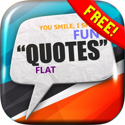 Daily Quotes Inspirational Maker “  Flat Design “  Fashion Wallpaper Themes Free icon